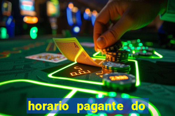 horario pagante do coelho fortune